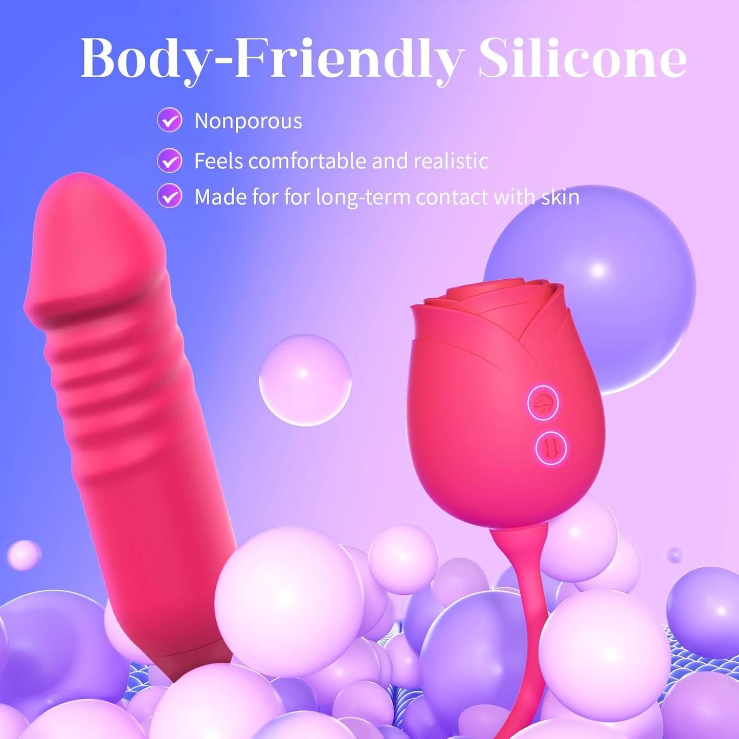 Eterfore Double-Ended Vibrator Dildos Adult Sex Toys