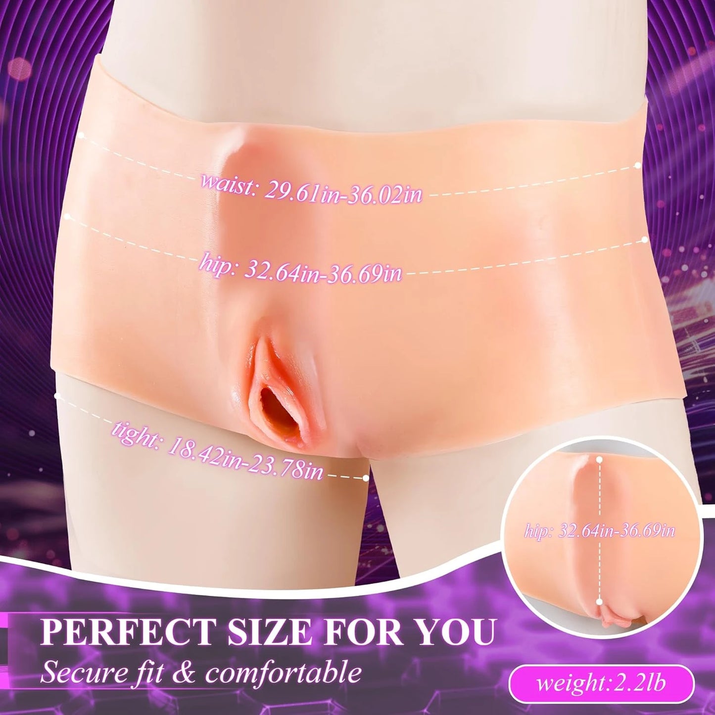 Eterfore Built-in Tunnel Strap-On Pants