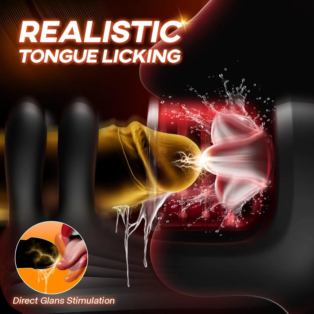 Eterfore 9‑Mode Licking Glans Stroker