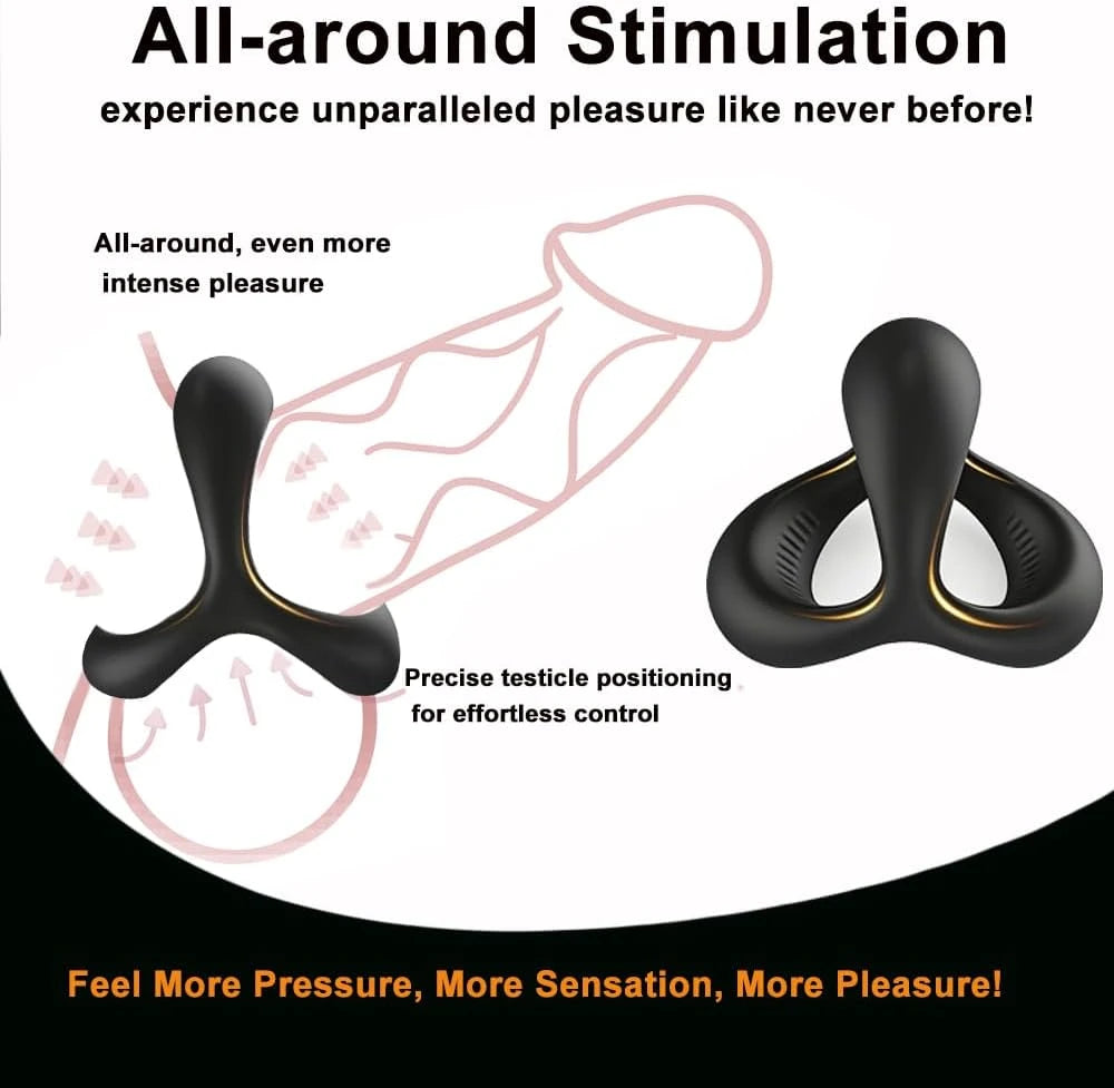 Eterfore 7PCS Silicone Cock Ring Sleeve Set