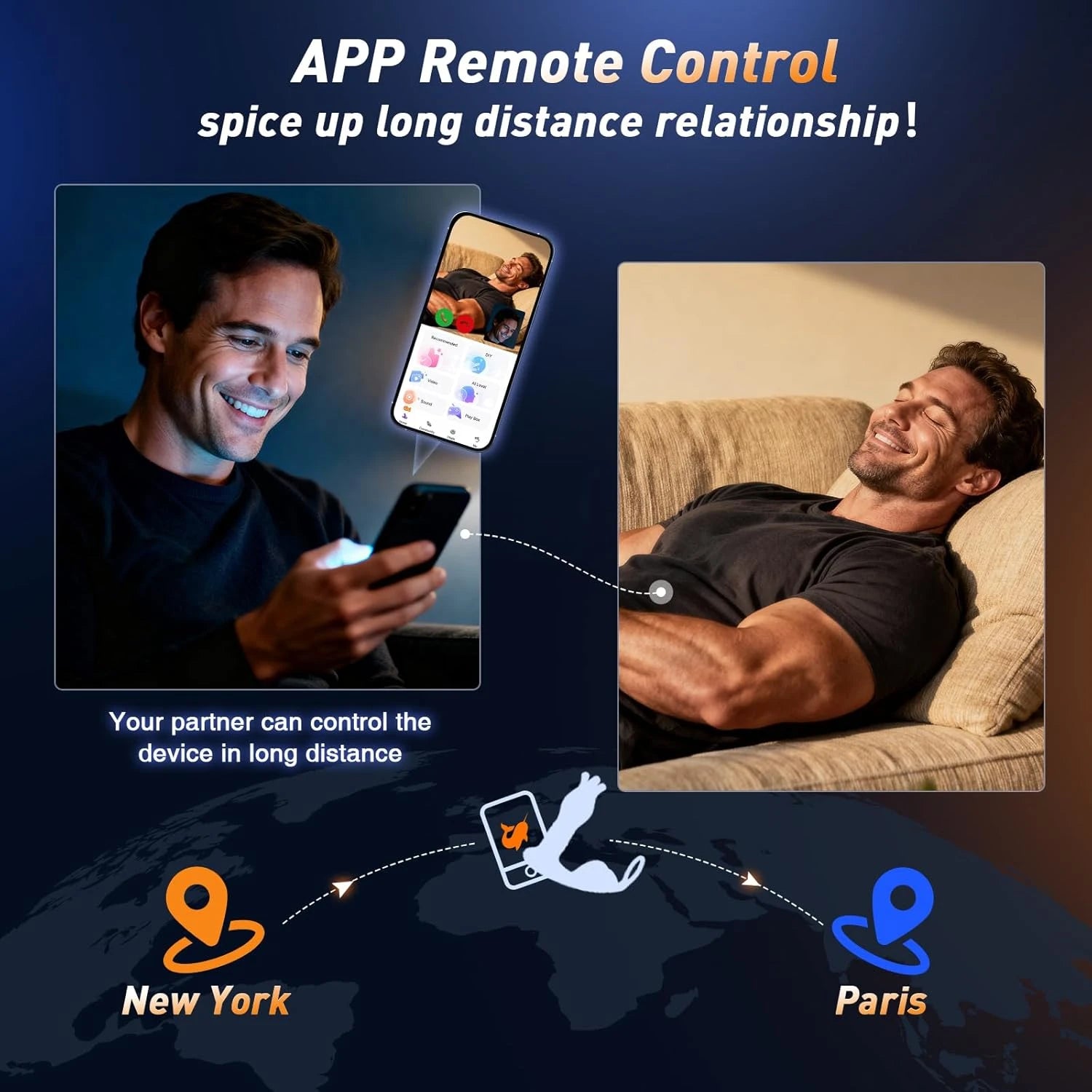 Eterfore AI-Powered Prostate Massager with Cock Ring