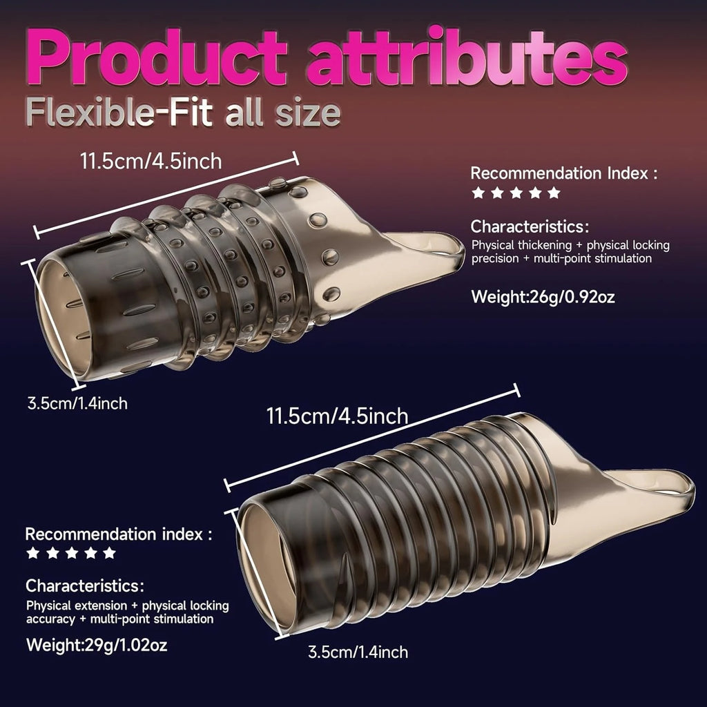 Eterfore Reusable 2PCS Cock Rings