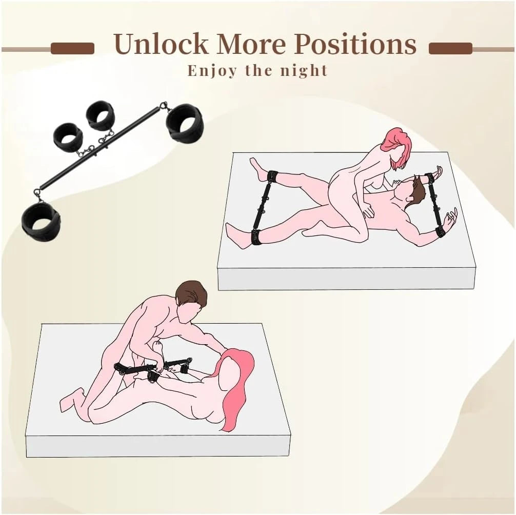 Eterfore 22-36 Inch BDSM Adjustable Spreader Bar