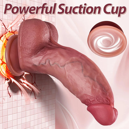 Eterfore Lifelike Dildo Penis with Skin Texture