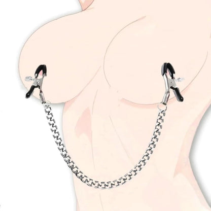Eterfore Premium Adjustable Metal Nipple Clamps BDSM Toys