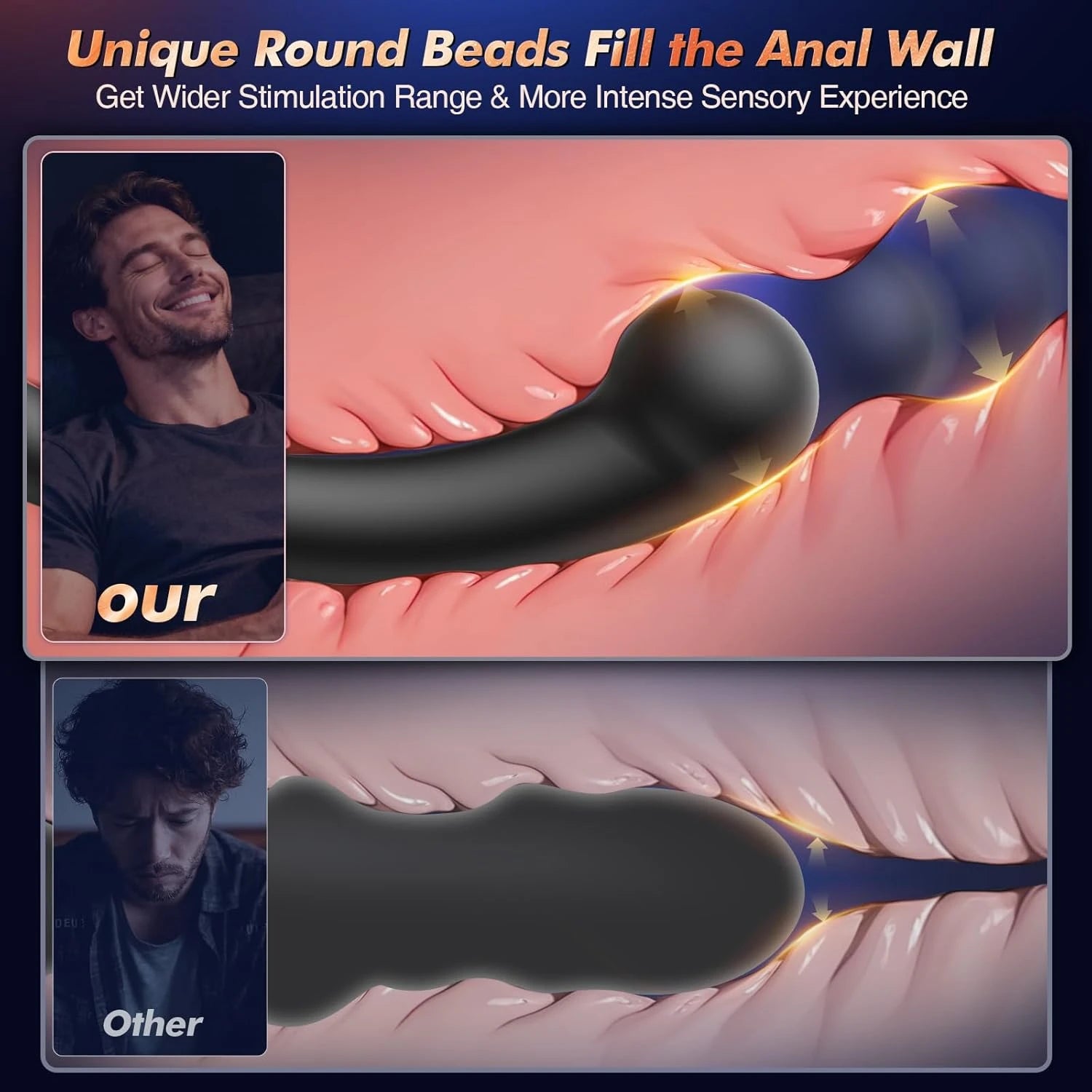 Eterfore Versatile Vibrating Prostate Massager