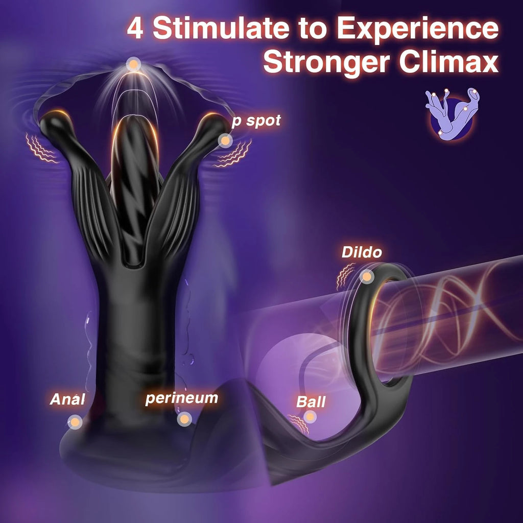 Eterfore AI-Powered Prostate Massager with Cock Ring