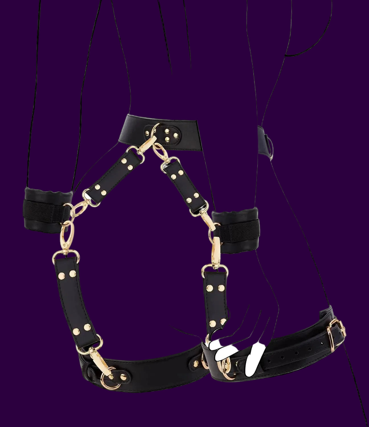 Eterfore Complete 6PCS BDSM Bondage Kit