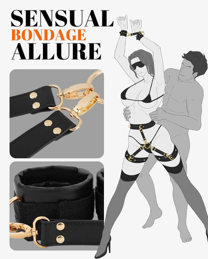 Eterfore Complete 6PCS BDSM Bondage Kit