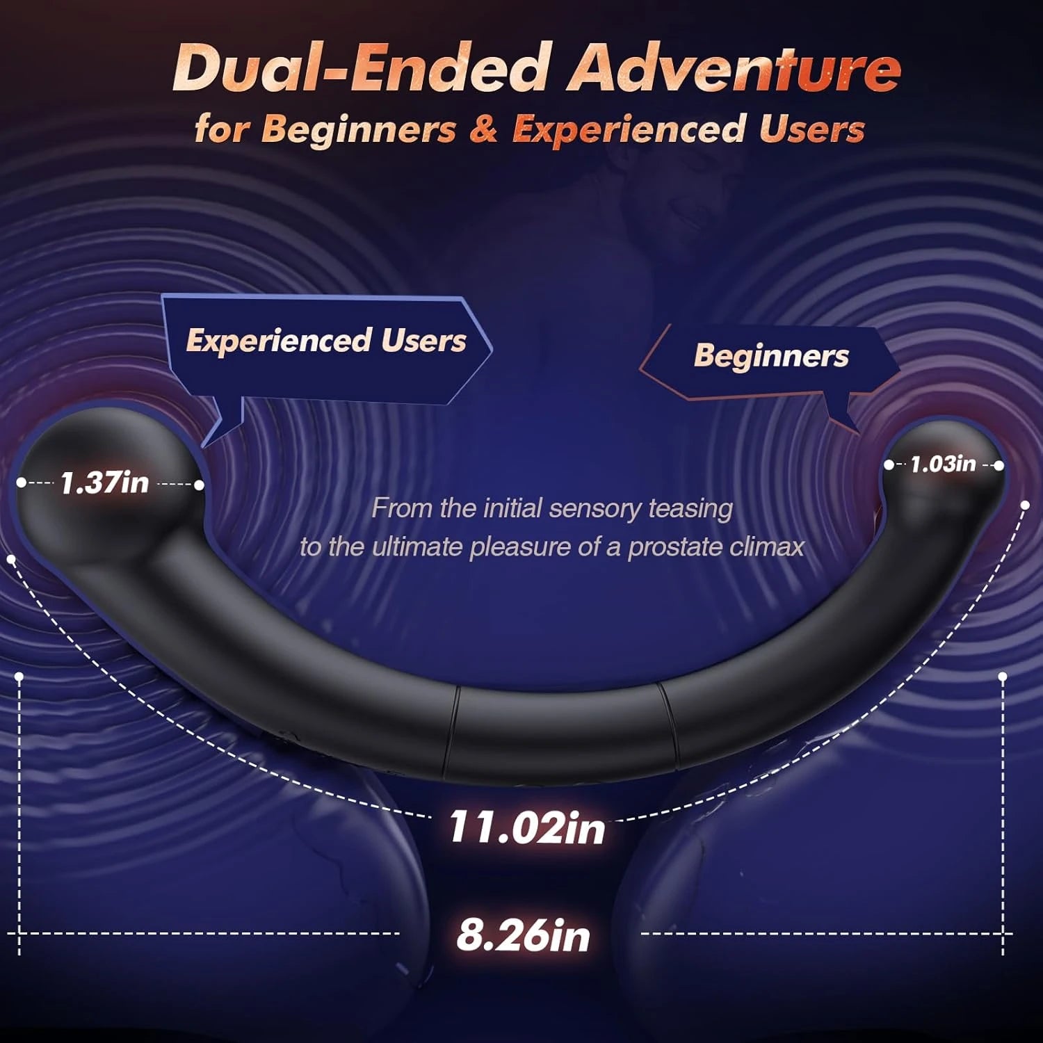 Eterfore Versatile Vibrating Prostate Massager