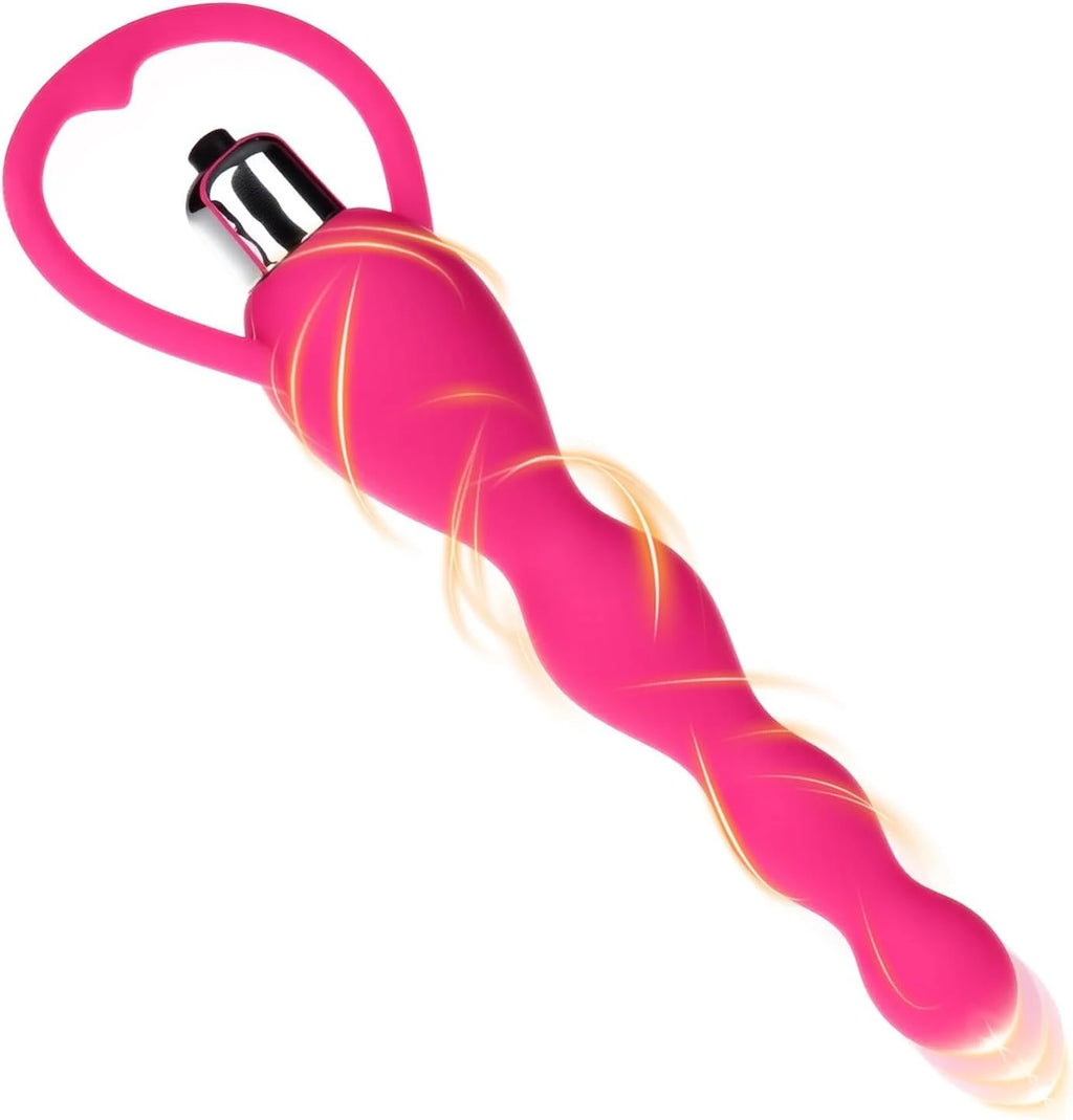 Eterfore Ergonomic Vibrating Anal Beads Plug