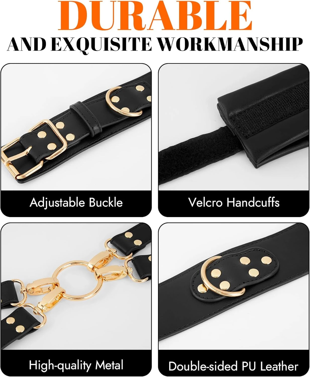 Eterfore Complete 6PCS BDSM Bondage Kit