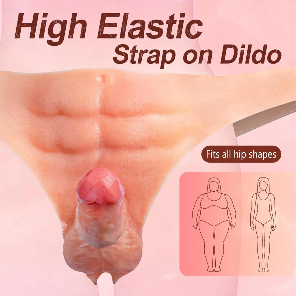 Eterfore Realistic Strap-on Dildo Panties