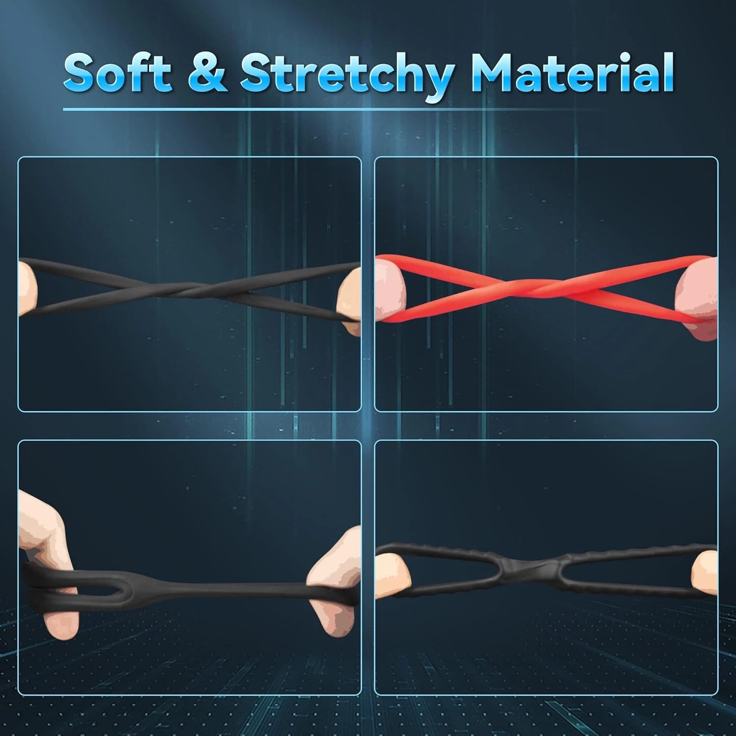 Eterfore 10-Piece Silicone Cock Ring Set