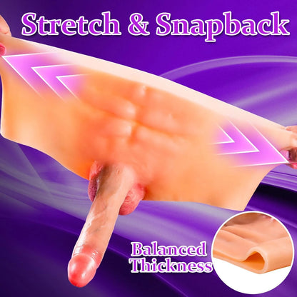Eterfore Heated Thrusting Strap-On Dildo