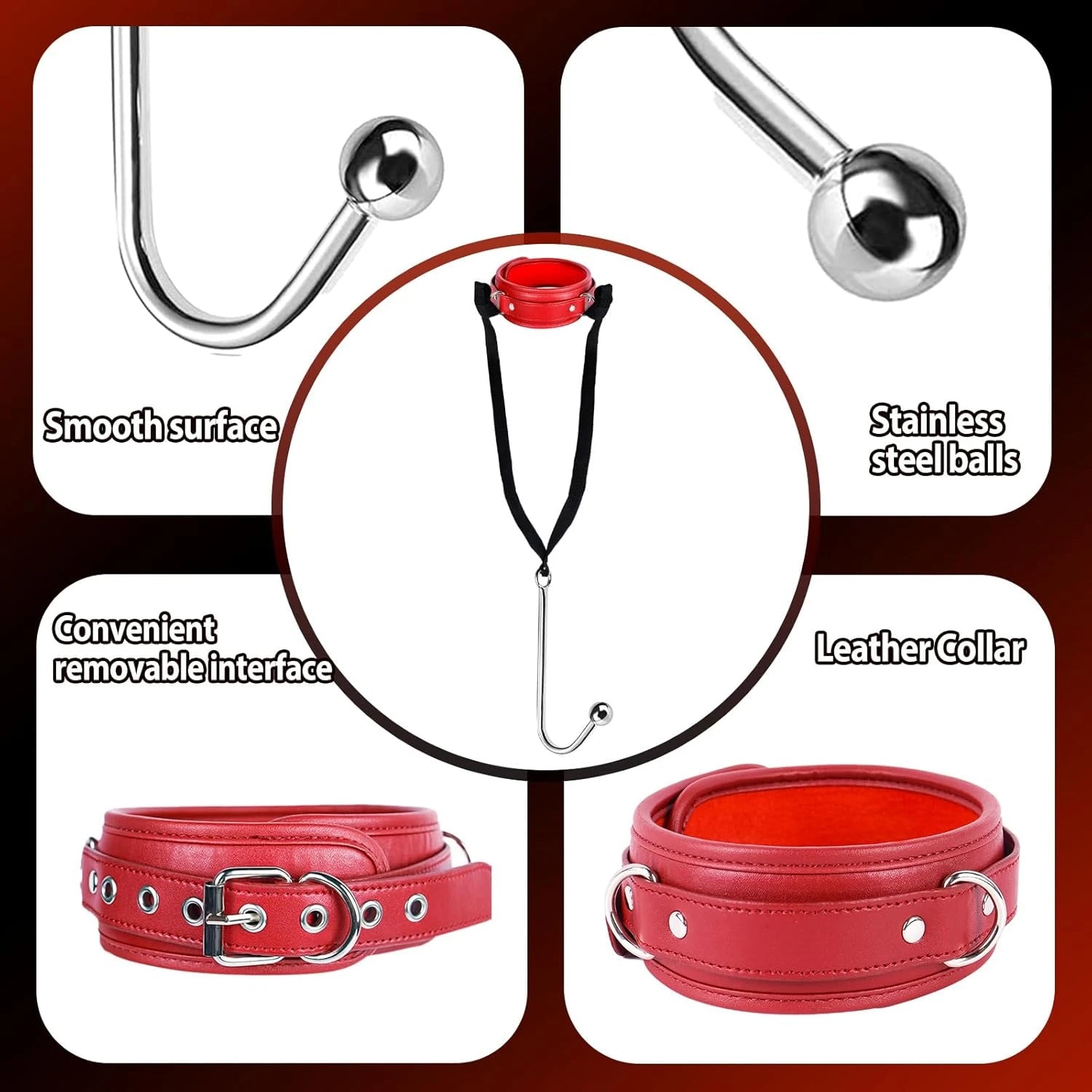 Eterfore BDSM Anal Hook Sex Bondage Restraint Set