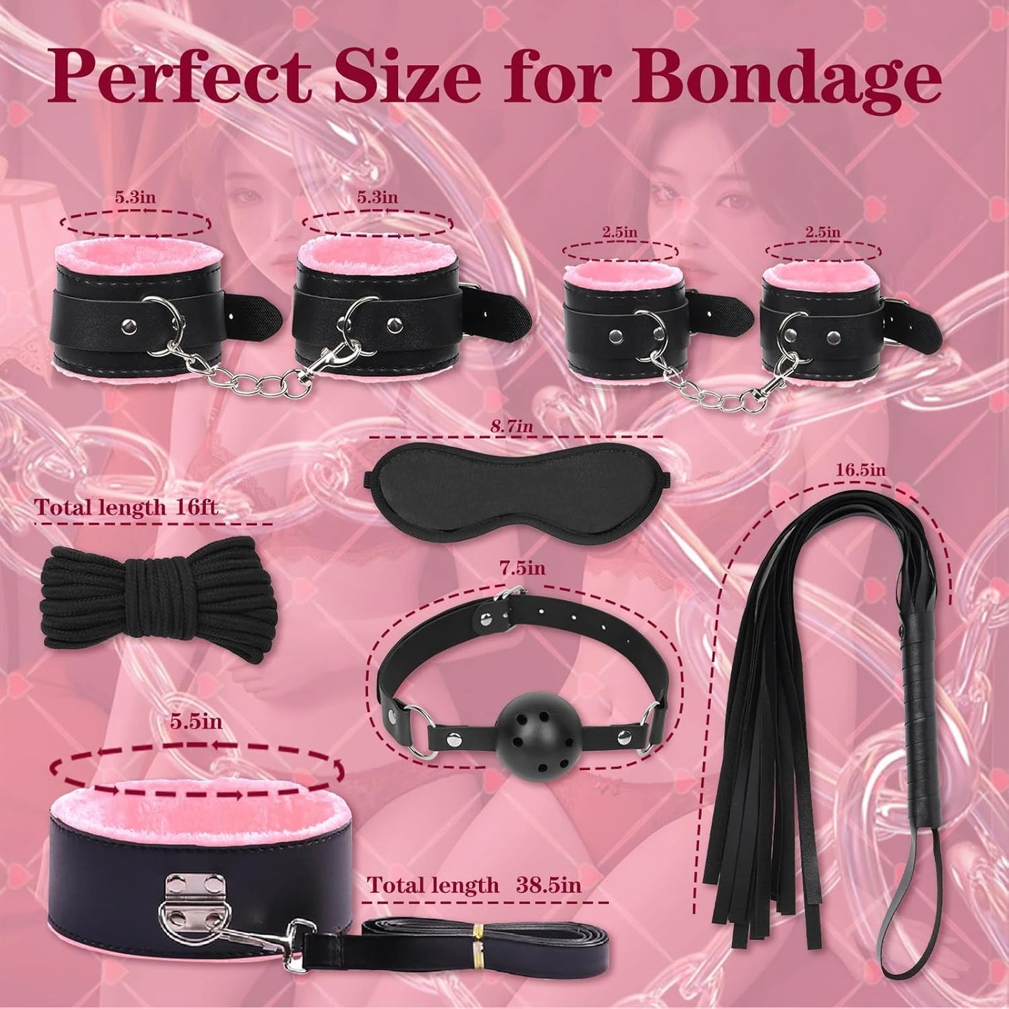 Eterfore Beginner 8PCS BDSM Kit