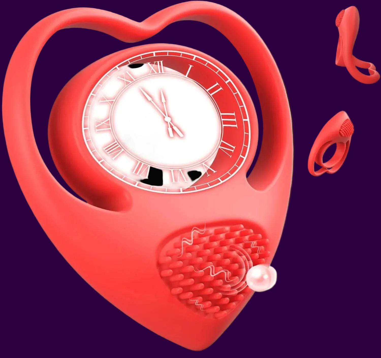 Eterfore Dual Stimulation Silicone Cock Ring