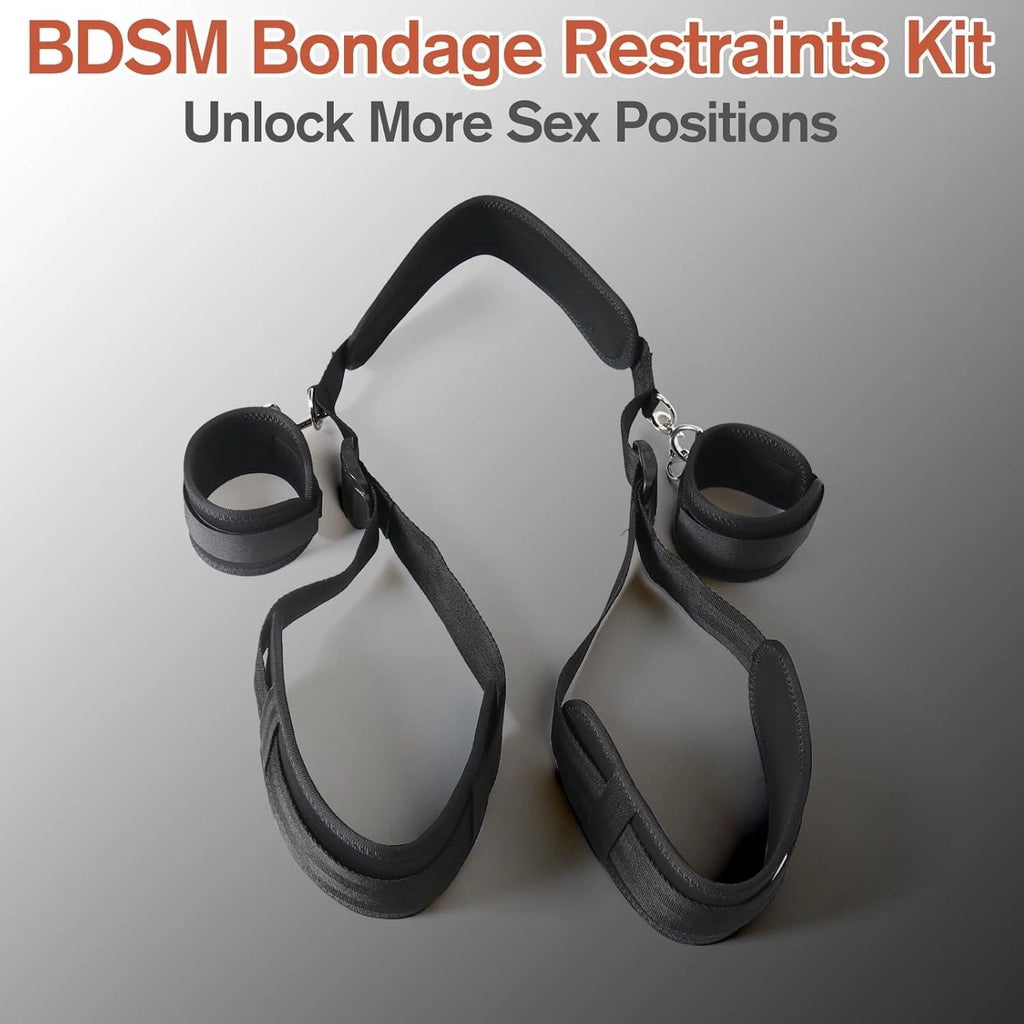 Eterfore Complete Bed Bondage BDSM Kit Restraints Set