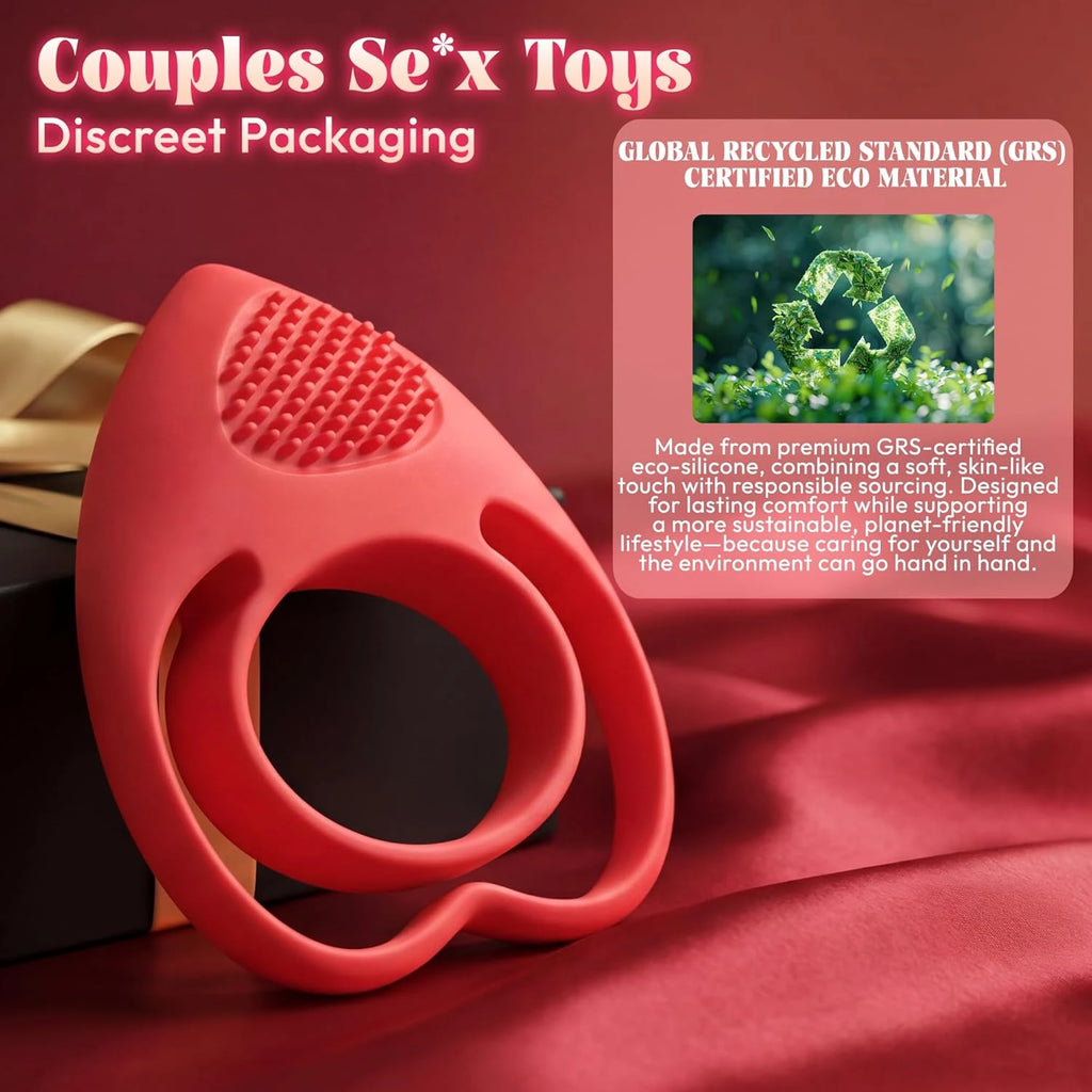 Eterfore Dual Stimulation Silicone Cock Ring