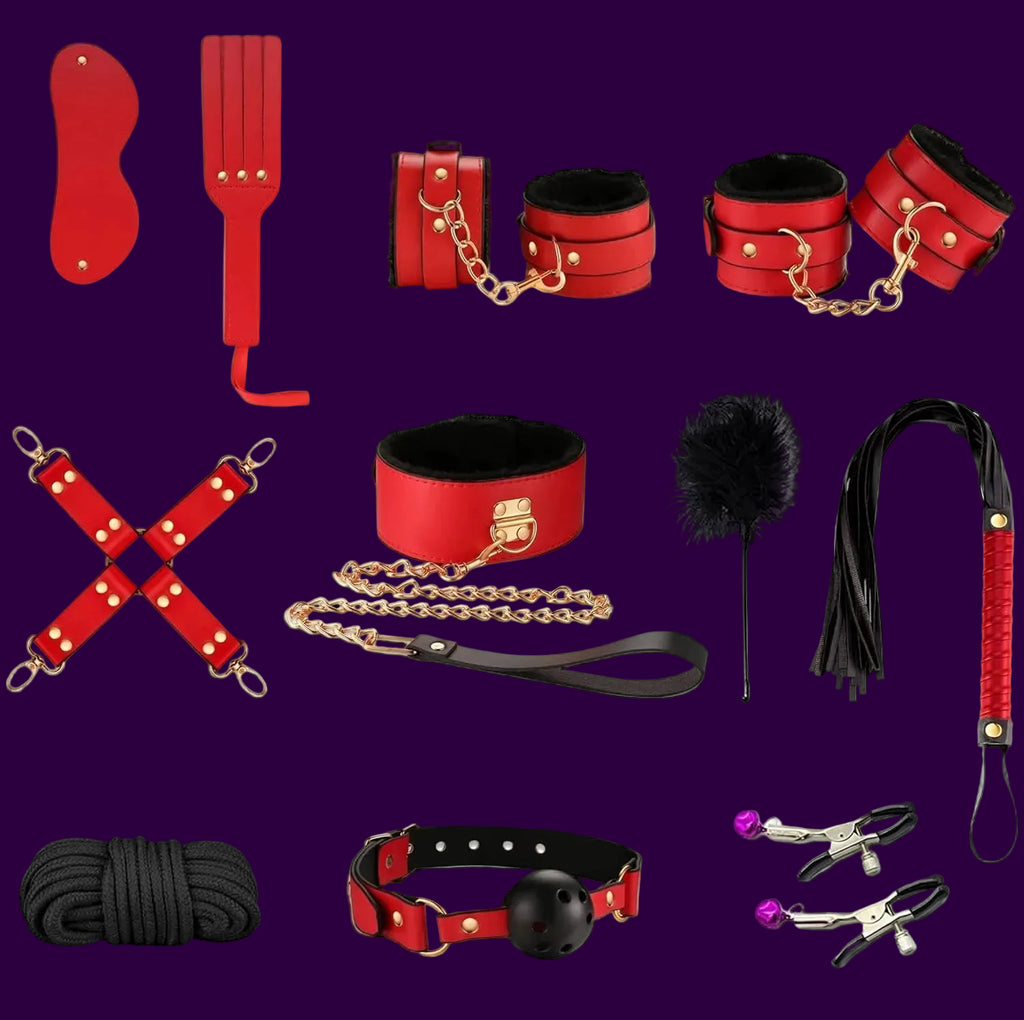Eterfore Upgrade 24PCS BDSM Bondage Kits