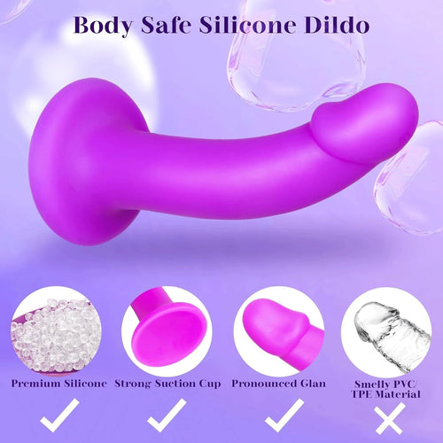 Eterfore 7-Inch Adjustable Pegging Toys Strap-On Dildo