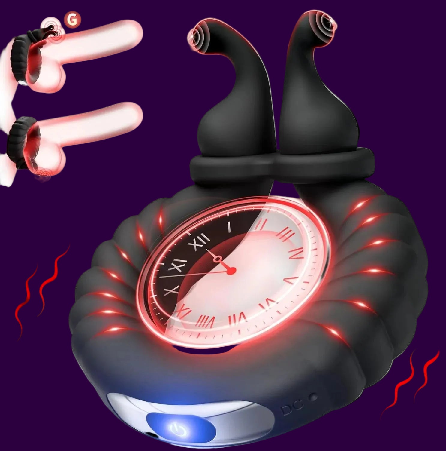 Eterfore 10-Mode Vibrating Cock Ring