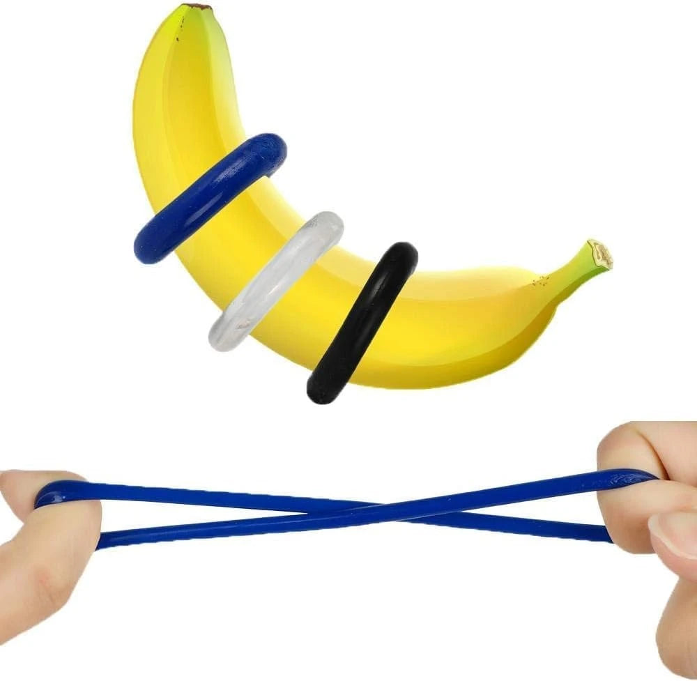 Eterfore 3-Color Silicone Cock Ring Set