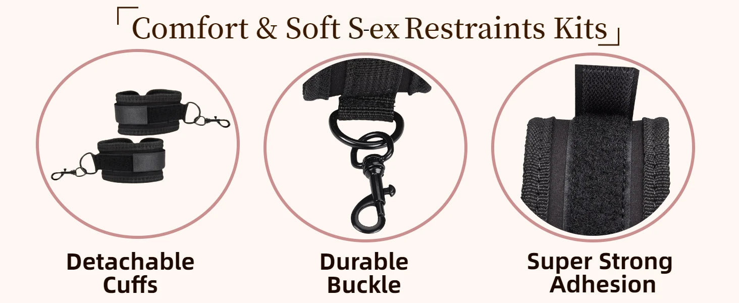 Eterfore BDSM Anal Hook Sex Bondage Restraint Set