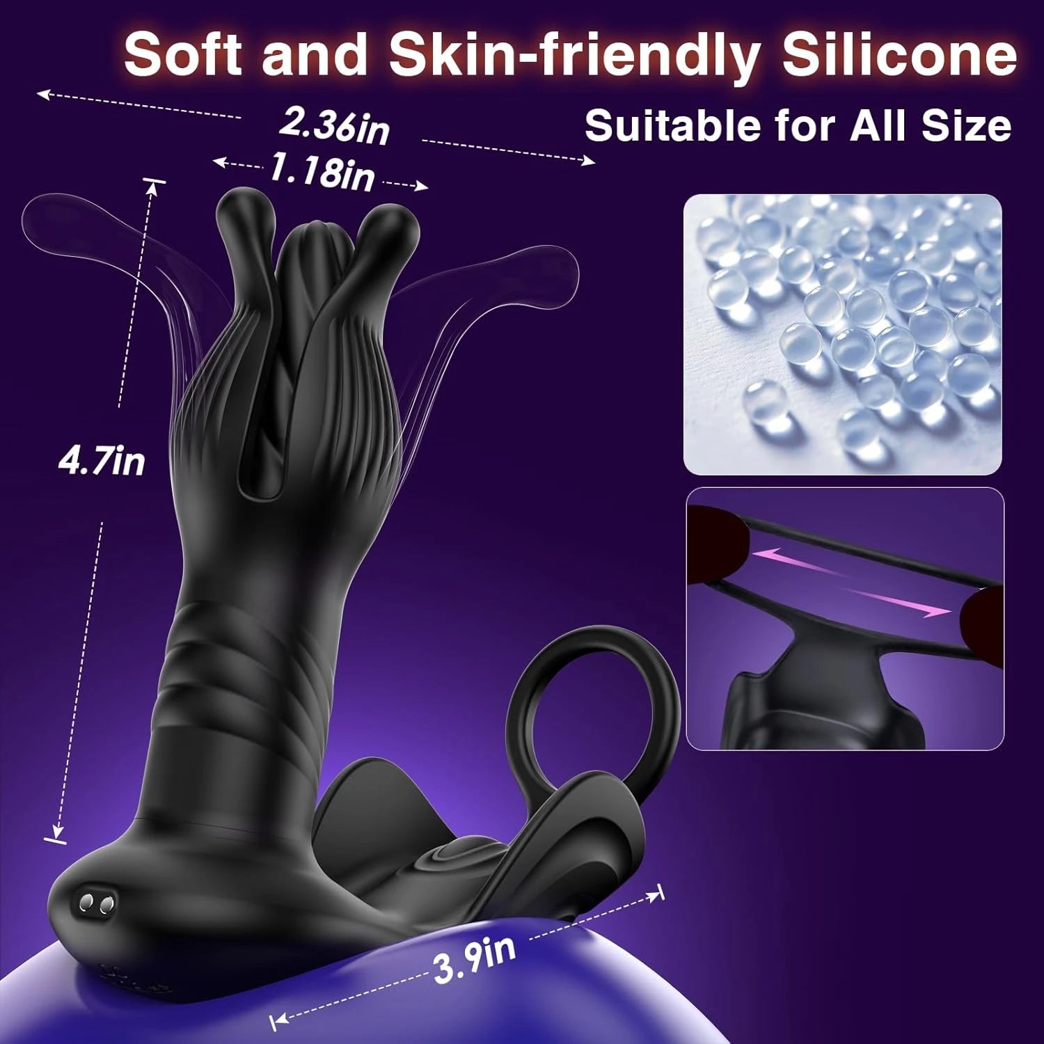 Eterfore AI-Powered Prostate Massager with Cock Ring