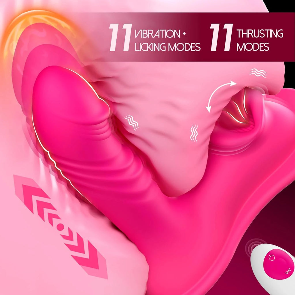Eterfore Rose Riding Grinding Thrusting Dildos