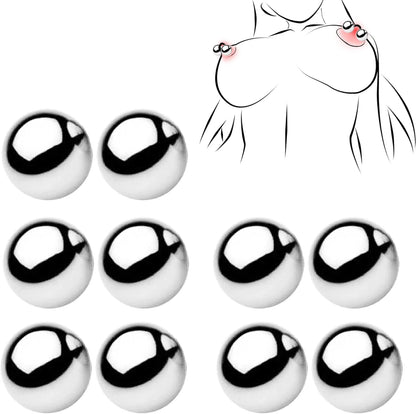Eterfore Non-Piercing Metal Nipple Clamps Toys BDSM Kit