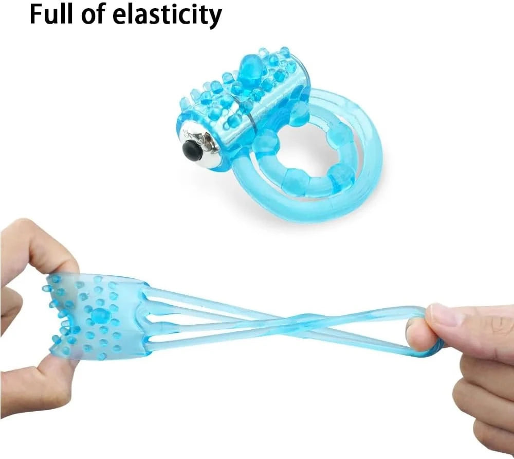 Eterfore Blue Dual Vibrating Cock Ring