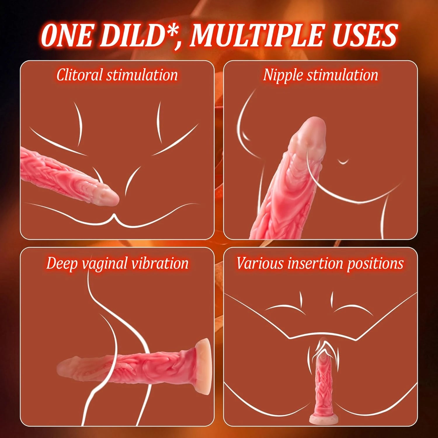 Eterfore Realistic Dildo Anal Sex Machine