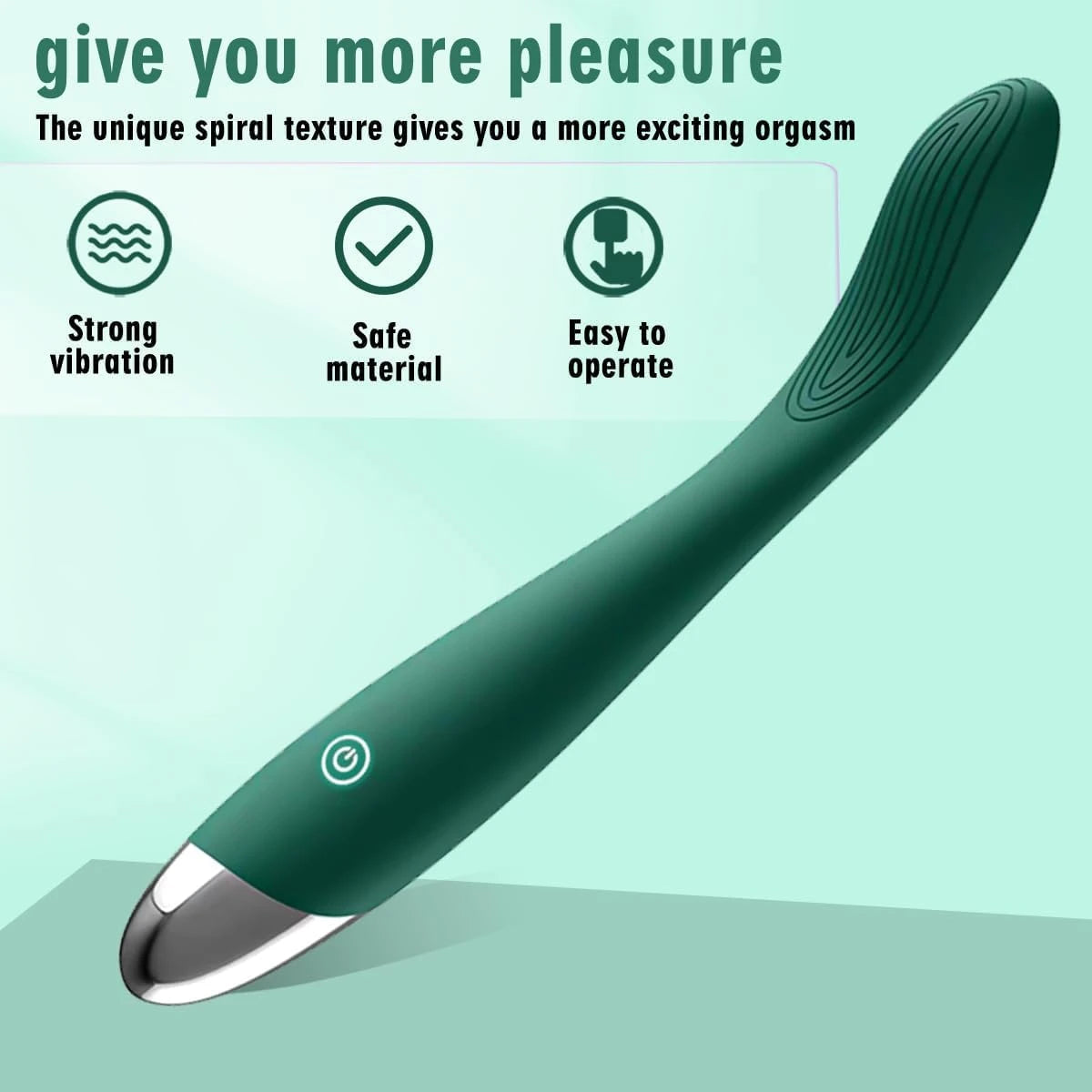 Eterfore Green Clitoral G Spot Anal Vibrator