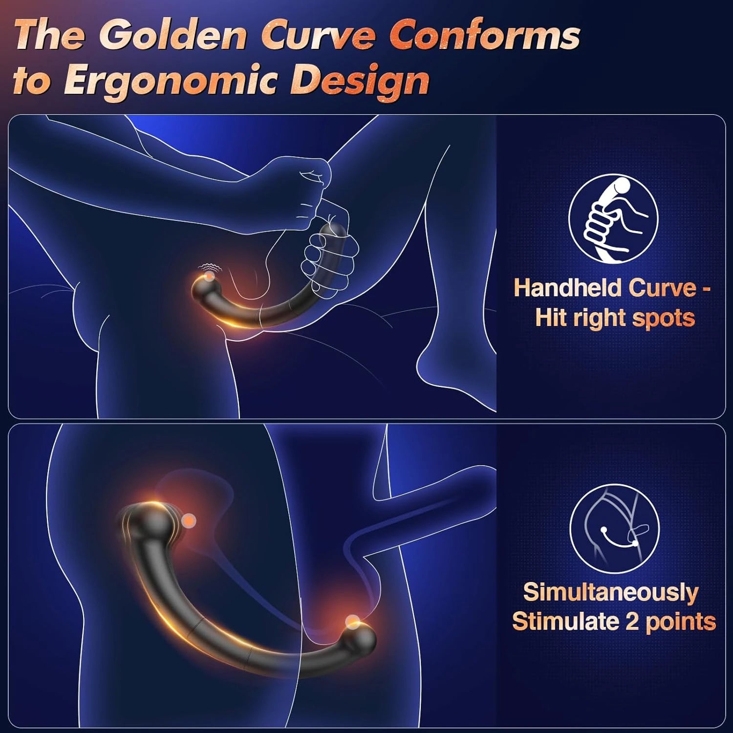 Eterfore Versatile Vibrating Prostate Massager
