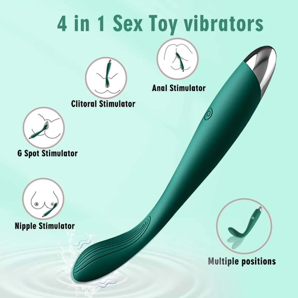 Eterfore Green Clitoral G Spot Anal Vibrator