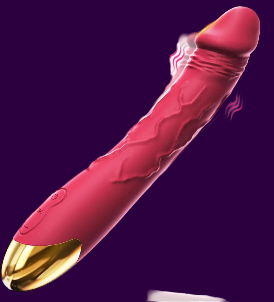 Eterfore Realistic Dildo Vibrator Waterproof Rose Adult Sex Toys