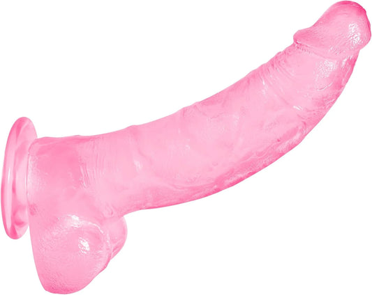 Eterfore 9 Inch Pink Dildo Huge Thick Sex Toys